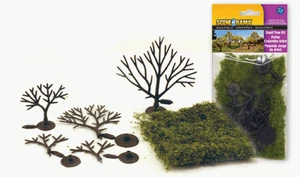 Woodland Scenics Small Trees Scene-A-Rama Kit 1-1/4 3in 3.2 7.6cm pkg(5) 4193 - Picture 1 of 1