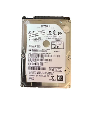 HP HGST 2.5" 500GB 7.2K SATA Hard Drive 634919-001, Z7K500-500, HTS727550A9E364 - Image 1 of 2