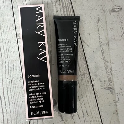 Mary Kay CC Complexion Corrector Cream Sunscreen VERY DEEP SPF 15 6/2025 - Image 1 of 4