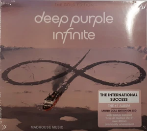 DEEP PURPLE CD x 2 inFINITE - GOLD EDITION w/ Hellfest Concert 80 Mins DIGI-Pack - Picture 1 of 4