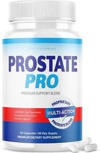 Prostate Pro Supplement for Men Advanced Prostate Health Support Pills 60 Caps - Picture 1 of 1