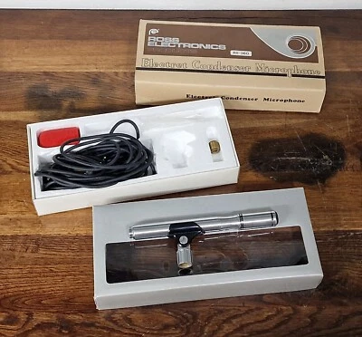 ROSS ELECTRONICS RE-360 / ELECTRET CONDENSER MICROPHONE / made in Japan - Image 1 of 4