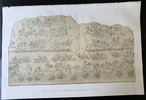 Layard Monuments of Nineveh V II 1853 Pl 38 Conquest Mountainous Country Cont'd. - Picture 1 of 2