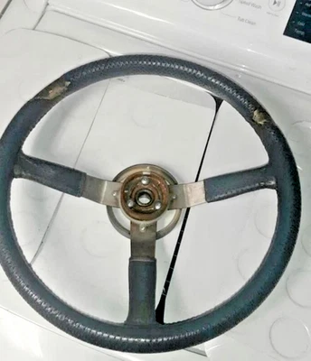 Volante Wrangler 84-96 Jeep Cherokee Comanche 87-95 + herrajes de botón de bocina Foto 1 de 4