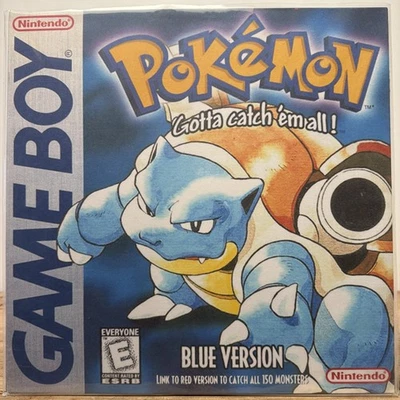 Pokemon Blue Nintendo Gameboy Soundtrack Vinyl Record NEW - Image 1 of 2