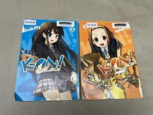 Lot of 2 K-On! by Kakifly Manga Anime Books Paperback Volumes 2 & 3 Wow!