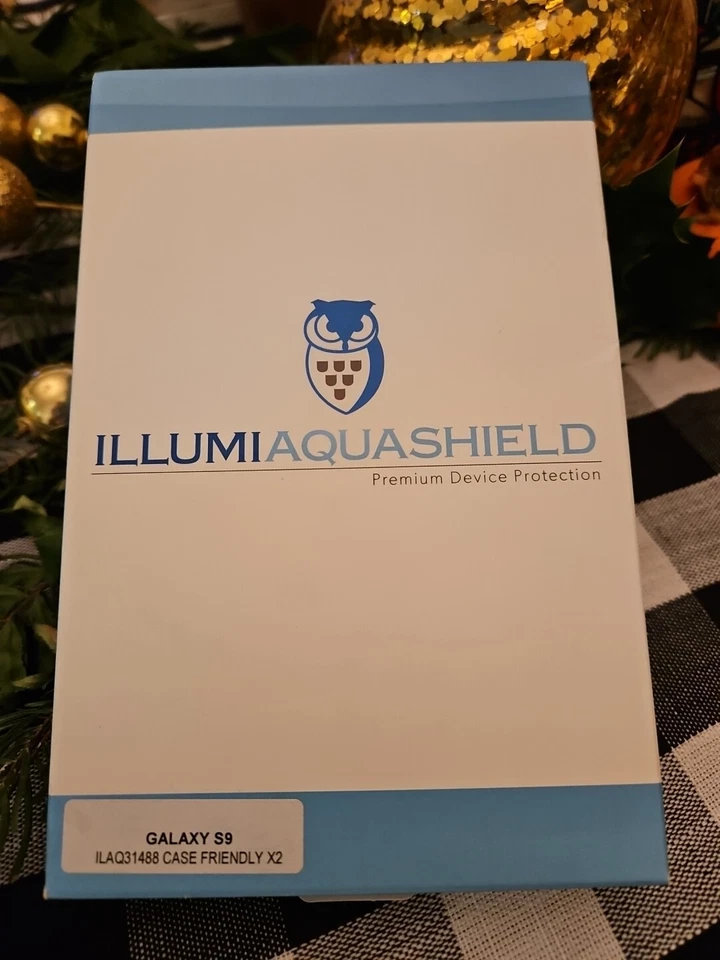 ILLUMIAQUASHIELD Screen Protector Samsung Galaxy S9 - Case Friendly x2 Foto 1 de 3