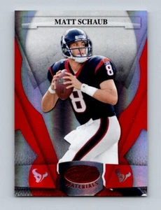 2008 LEAF CERTIFIED MATERIALS MIRROR RED PARALLEL #49 MATT SCHAUB 029/100 - Picture 1 of 1