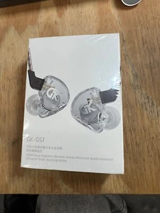 Auriculares con cancelación de ruido GK GST intrauditivos HiFi 1DD 1BA auriculares graves profundos con pin B - Imagen 1 de 3