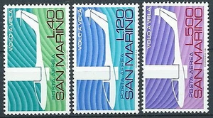 1974 SAN MARINO POSTA AEREA VOLO A VELA MNH ** - ED - Picture 1 of 1