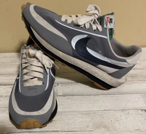Size 10 - Nike LD Waffle Sacai Clot Kiss Of Death 2 Cool Grey DH3114-001 - Picture 1 of 9