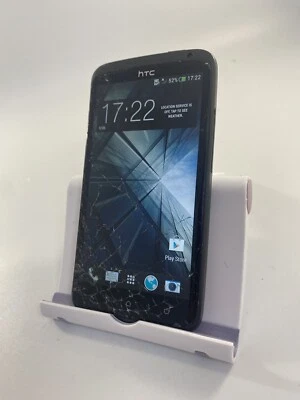 HTC One X Black 32GB Unlocked Android Touchscreen Smartphone Cracked - Image 1 of 4