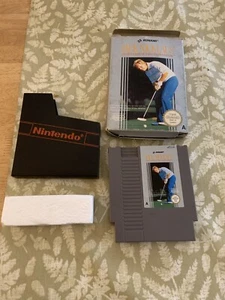 Juego de golf en caja de Jack Nicklaus ""Greatest 18 hoyos of Major Championship"" NES - Imagen 1 de 11