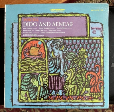 SEALED: Alfred Deller PURCELL Dido and Aeneas - Vanguard SRV-279 SD - Image 1 of 2