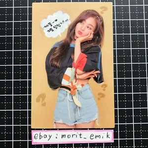 Tarjeta fotográfica JIHYO DOS VECES ¿QUÉ ES EL AMOR? Tarjeta fotográfica oficial quinto mini álbum JYP - Imagen 1 de 12