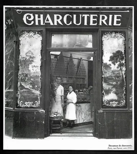 1987 -- DEVANTURE DE CHARCUTERIE . RUE PARROT VERS 1950 . 3S840 - Bild 1 von 1