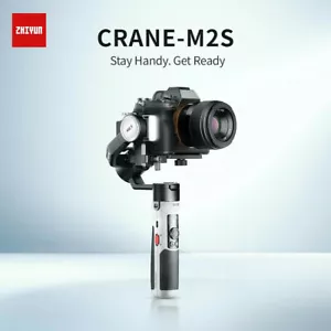 Estabilizador de cardán portátil de 3 ejes para cámaras de teléfono inteligente Zhiyun grúa M2 S M2S - Imagen 1 de 8