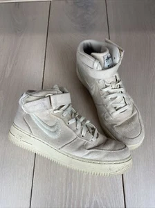 Nike Air Force 1 Mid X Stussy Fossil UK 9 - Picture 1 of 13