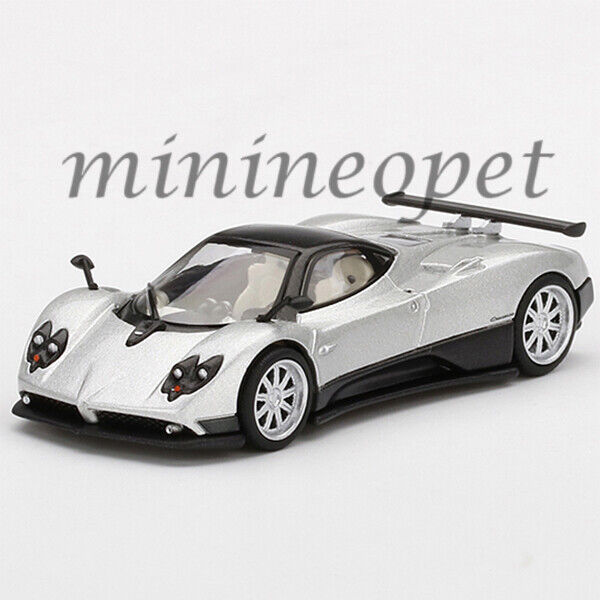 MINI GT MGT00305 PAGANI ZONDA F 1/64 DIECAST MODEL CAR SILVER | eBay