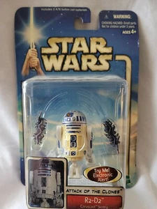 Hasbro Star Wars R2-D2 Attack of the Clones Electronic Action Figure! **NOS**  - Picture 1 of 2