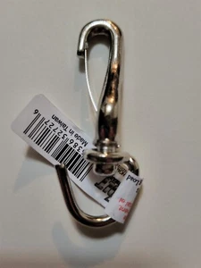 2 1/2" Zink Clip mit 3/8" offener Schwenköse. segelschnüre, Planen, Takelageschnur - Bild 1 von 5