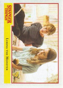 2018 Stranger Things Season 1 Trading Card #72 Luring the Monster