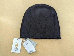 Cappello berretto H&M 100% cashmere nero donna taglia unica morbido pile - Foto 1 di 6