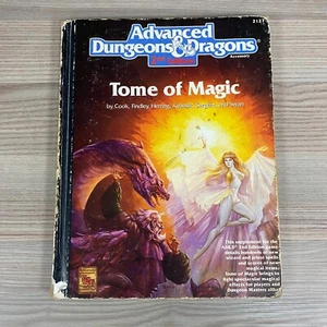 ADVANCED DUNGEONS AND DRAGONS 2ND EDITION TOME OF MAGIC 2121 RPG BUCH 1991 TSR - Bild 1 von 7