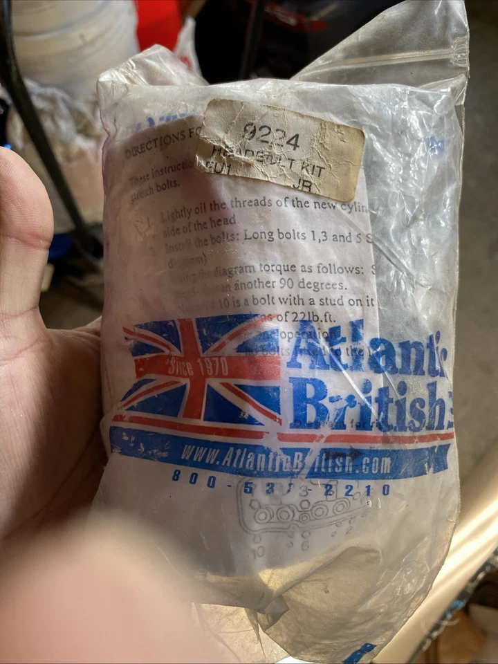 Atlantic British Land Rover Discovery 2 Discovery 2 Head Bolt Set ERR2943 Foto 1 de 1