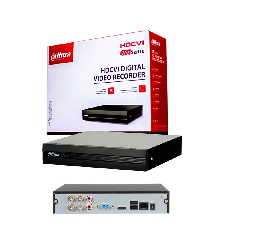 DVR DAHUA 4 CANALI VIDEO REGISTRATORE HDCVI AHD TVI CVBS IP MODELLO EZ-XVR1B04-I