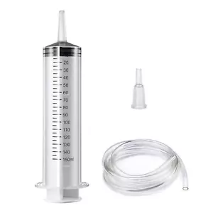 Große Spritzen Mit Schlauch, Spritze 150ml Mit Schlauch, 150ml Spritzen Set Mit - Bild 1 von 7