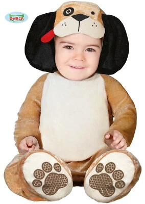 Baby & Toddler Puppy Dog Fancy Dress Costume Childrens Childs Animal Suit New fg - Image 1 of 4