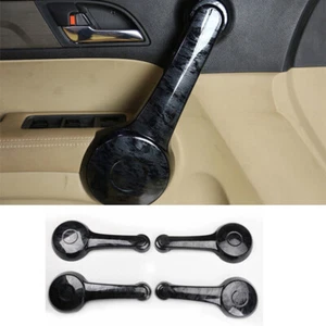Para Honda CR-V 2007-2011 Negro Madera Grano Interior Puerta Coche Interruptor Marco Borde 4* - Imagen 1 de 5