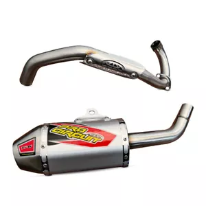 Full System Exhaust Muffer Racing Short Pipe Fit For KAWASAKI KLX110L KLX110L - Picture 1 of 15