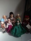 Set Of 7 Madame Alexander Dolls