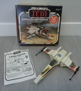 Star Wars Vintage Kenner Palitoy Jedi Boxed Battle damaged X-Wing Fighter - Picture 1 of 11