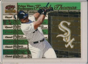 FRANK THOMAS 1998 PACIFIC REVOLUTION PRIME TIME PERFORMERS DIE CUT INSERT #3 - Picture 1 of 1