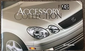 NEW 1998 LEXUS ACCESSORIES COLLECTION GUIDE - 16 pages size 9" x 5" full color - Picture 1 of 6