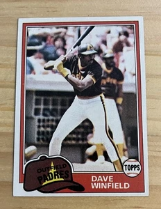 Dave Winfield - 1981 Topps #370 / San Diego Padres ⚾️ MLB HOF Yankees - NM - Picture 1 of 2