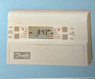 Danfoss FP715 2 Channel Central Heating/Hot Water 7 Day Programmer - Image 1 of 2