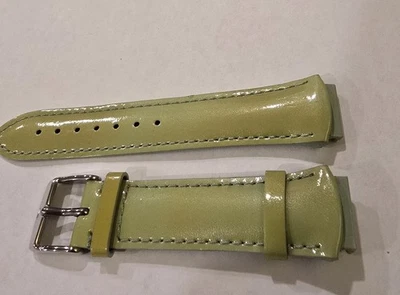 Женский ремешок для часов TechnoMarine Cruise зеленый кожаный 17 мм - Изображение 1 из 3