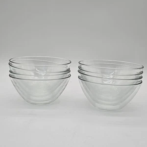 Vintage Arcoroc France Classique Clear Solid Cereal/Soup Bowls Set Of 8pc - Picture 1 of 6