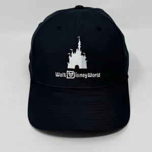 Walt Disney World Disney Parks Logo Schloss Nike Dri-Fit Mütze Club Cap Schwarz M/L - Bild 1 von 11