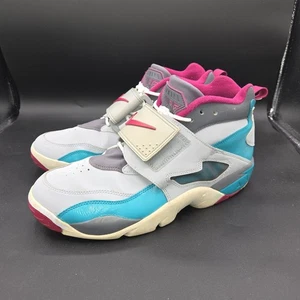 Nike Air Diamond Turf 309434-063 Größe 12 grau pink türkis Baseball Turnschuhe - Bild 1 von 11