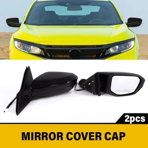 For 2016-2021 Honda Civic 10th Left+Right Side Power Adjust Mirror Replacement * - Picture 1 of 17