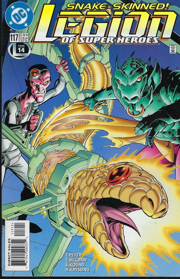 Legion of Super Heroes(DC-1989) #117-(7.0) - Image 1 of 1