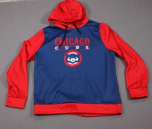 Men's Chicago Cubs Royal Cooperstown Collection Pullover Hoodie MLB XL - Picture 1 of 8