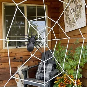 Telaraña Gigante con Araña Decoración Halloween 150cm - Imagen 1 de 1