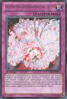 YuGiOh Ultimative Feuerformation - Seito CBLZ-DE073 Rare NM unl. - Bild 1 von 2