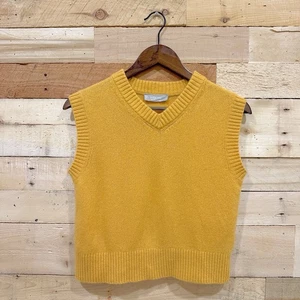 Everlane Damen V-Ausschnitt Kaschmir Strick Pullover Weste Größe Small Pulli warm - Bild 1 von 7